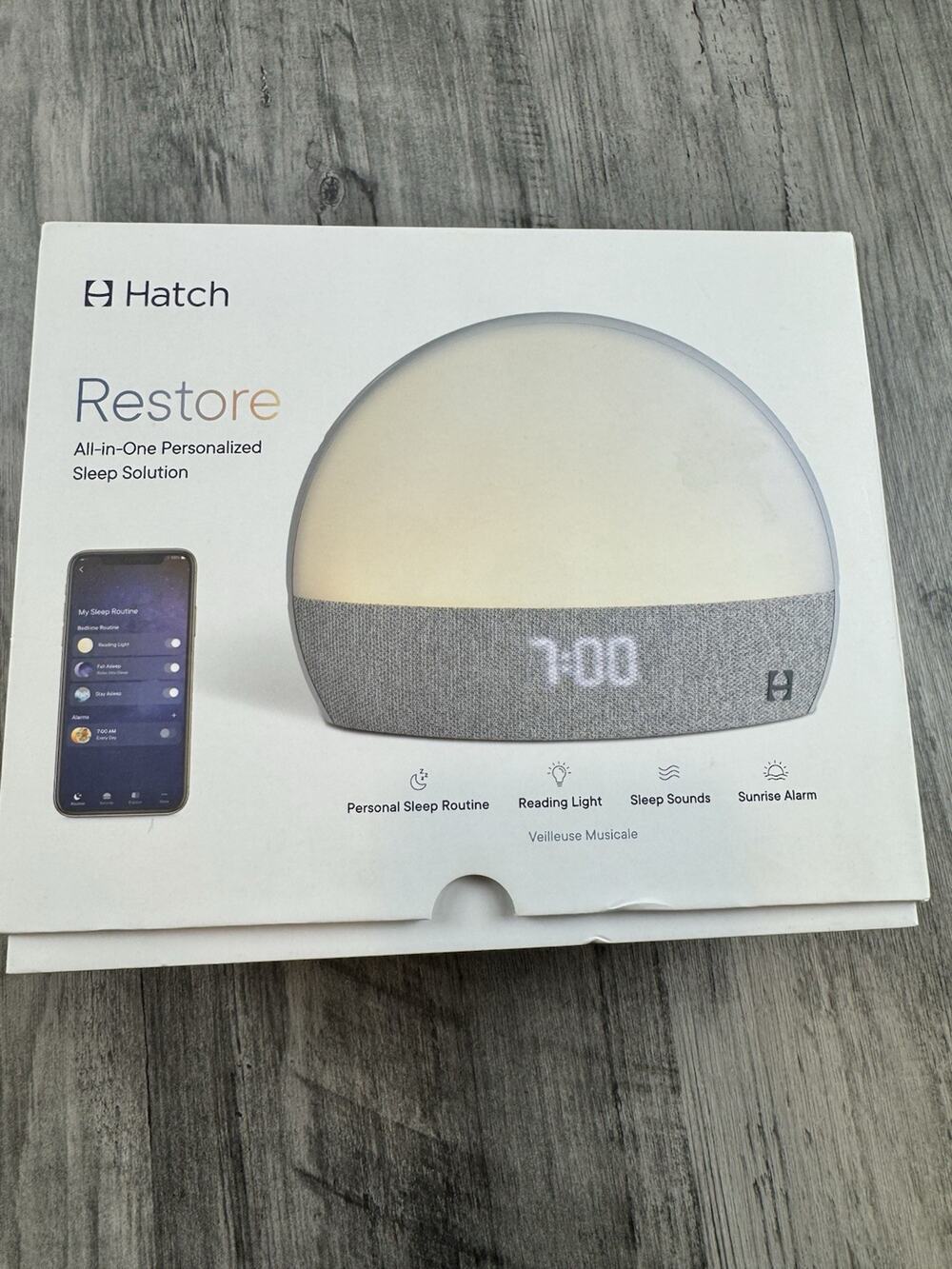Hatch HBR4100 Restore Sleep Assistant Sound Machine- White